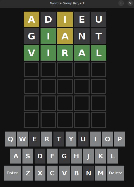 Wordle Emulator